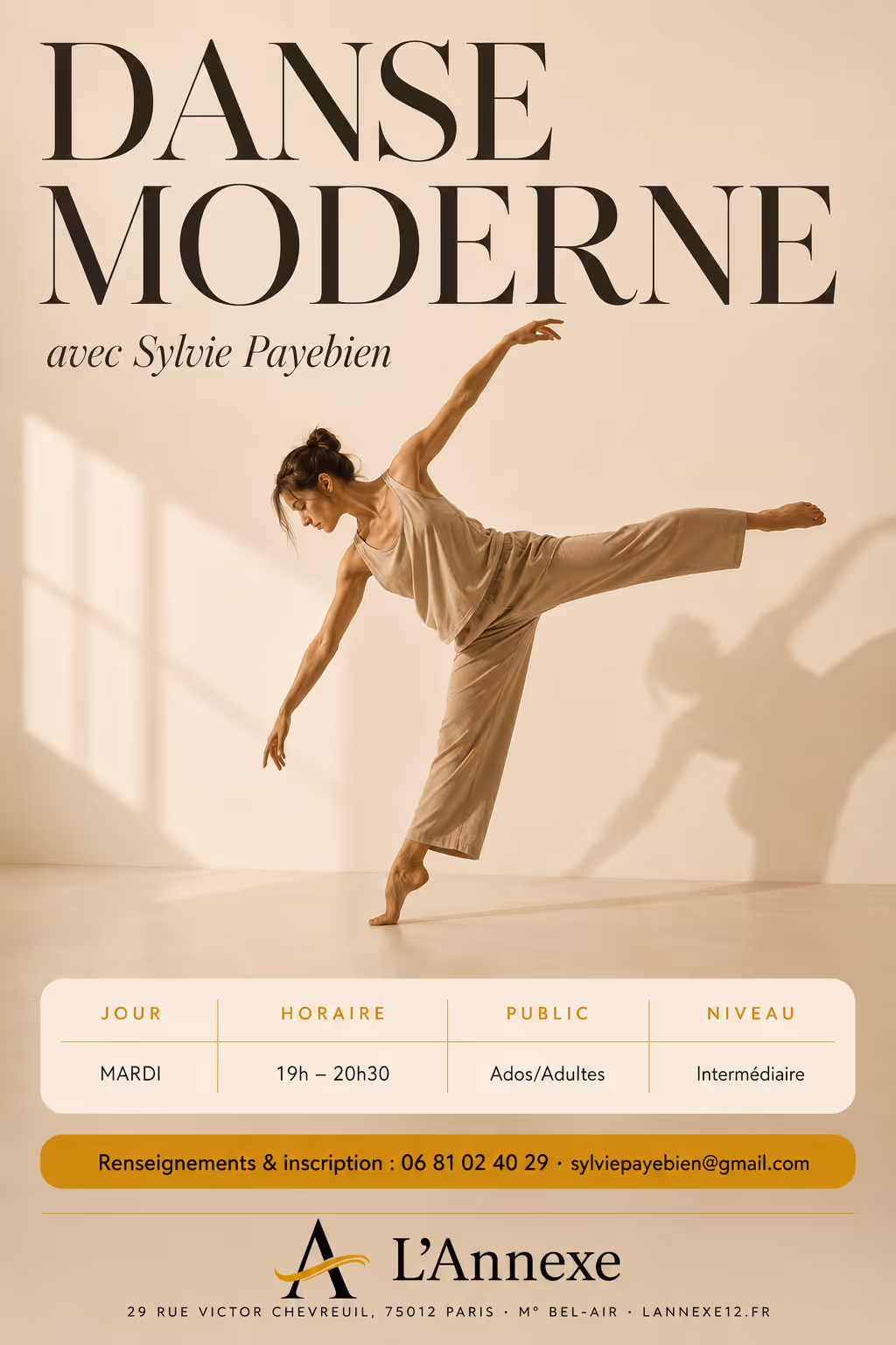Affiche moderne — Sylvie Payebien