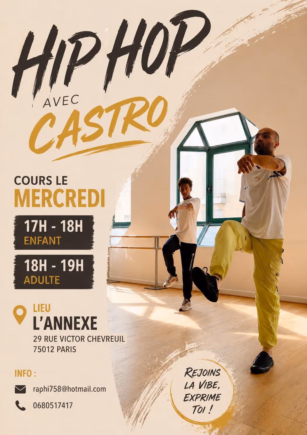 Affiche Hip-hop — Castro